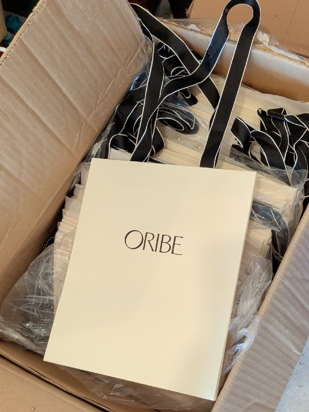 CASE of Oribe Cream Gift Bags     Qty 150ish